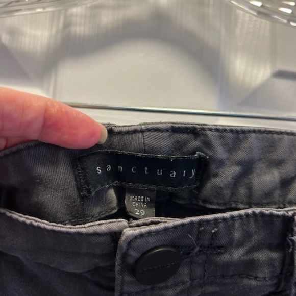 Sanctuary Cargo Pants - Grey: Size 29 (EUC) - Picture 2 of 5